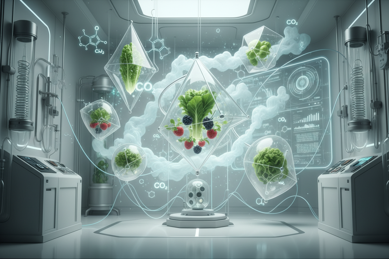 Il futuro del cibo coltivato con l'aria